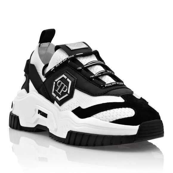 Philipp Plein Trainer Sneakers Predator, White / Black - 42 (US 8.5 - 9)) - Picture 1 of 13